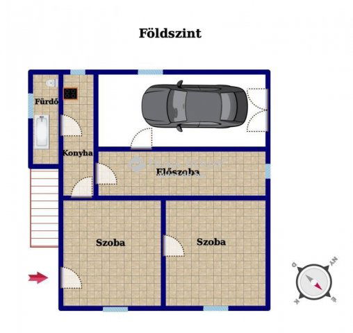 Eladó családi ház, Kecskeméten 54.9 M Ft, 5 szobás