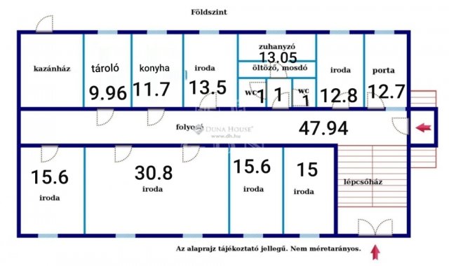 Kiadó iroda, Székesfehérvárott 90 E Ft / hó, 6 szobás