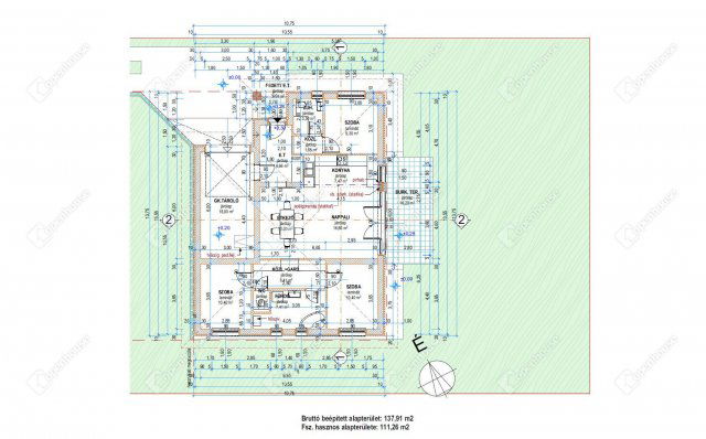 Eladó családi ház, Debrecenben 139 M Ft, 4 szobás
