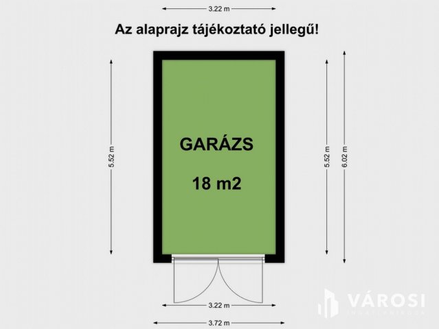 Eladó garázs, Szegeden 12.5 M Ft / költözzbe.hu