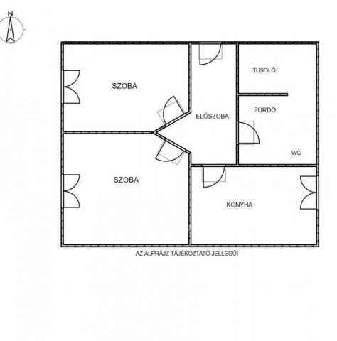 Eladó téglalakás, Szegeden 42.5 M Ft, 2 szobás