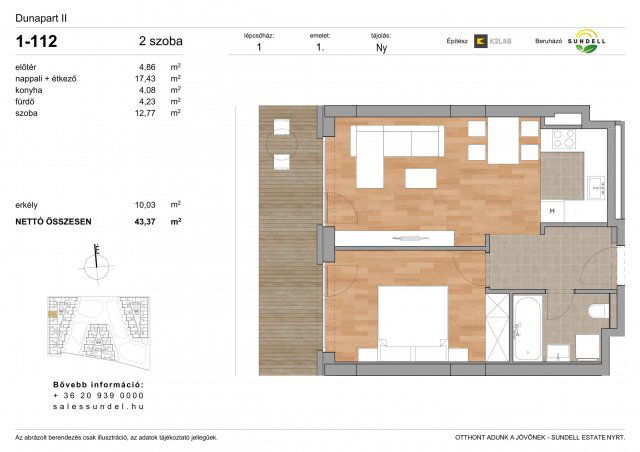 Eladó téglalakás, Budapesten, XI. kerületben 80.85 M Ft