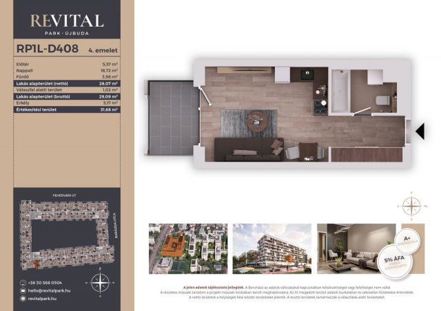 Eladó téglalakás, Budapesten, XI. kerületben, Fehérvári úton