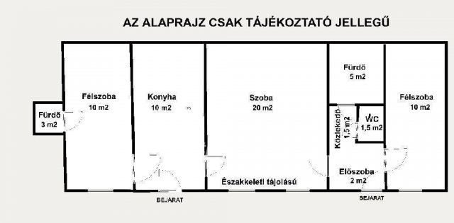 Eladó téglalakás, Budapesten, VIII. kerületben 79.5 M Ft