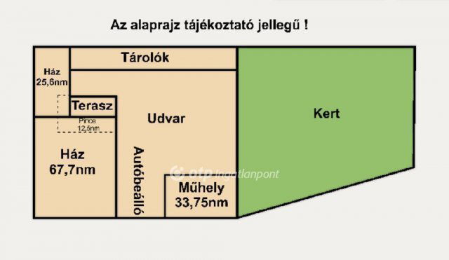 Eladó családi ház, Sóskúton 64.9 M Ft, 5 szobás