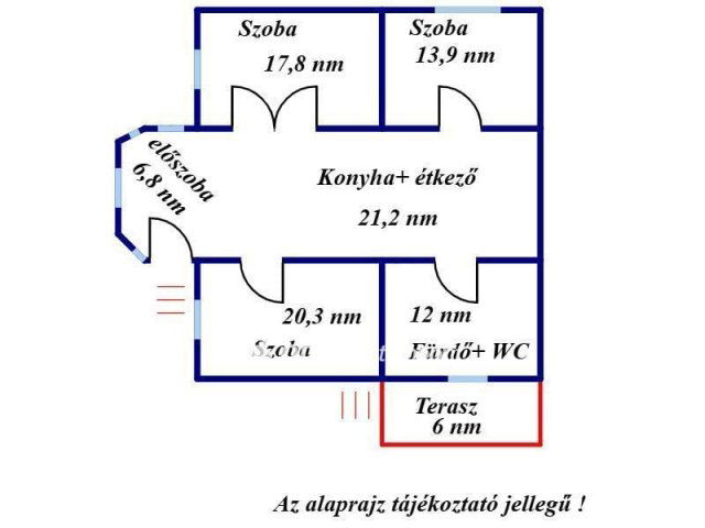 Eladó családi ház, Jászfényszarun 34.5 M Ft, 3 szobás
