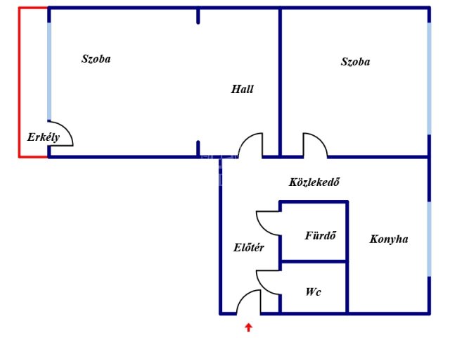 Eladó panellakás, Székesfehérvárott 52.5 M Ft, 2 szobás