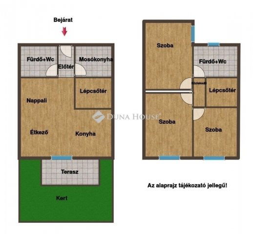 Eladó sorház, Dunaharasztin 104.9 M Ft, 4 szobás