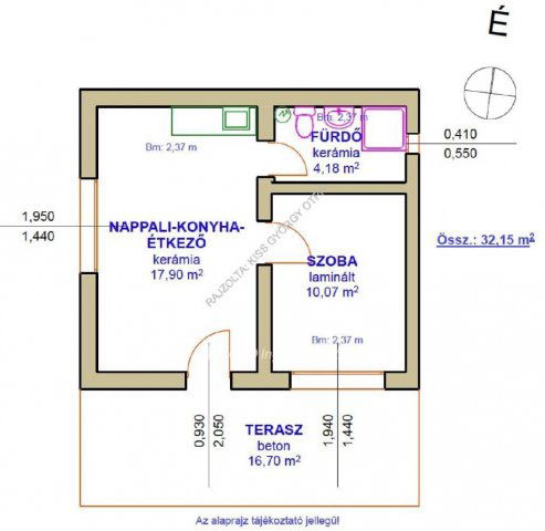 Eladó családi ház, Tiszafüreden 19 M Ft, 1 szobás