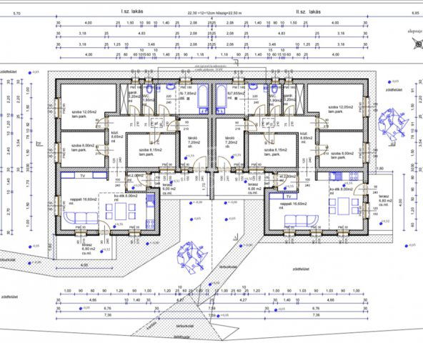 Eladó ikerház, Dabason 79.99 M Ft, 4 szobás