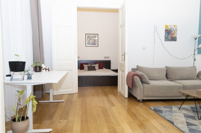 Eladó téglalakás, Budapesten, VII. kerületben 110 M Ft, 2 szobás