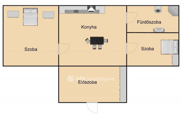 Eladó családi ház, Újfehértón 26.5 M Ft, 1+1 szobás
