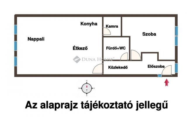 Eladó téglalakás, Siófokon 108.8 M Ft, 2 szobás