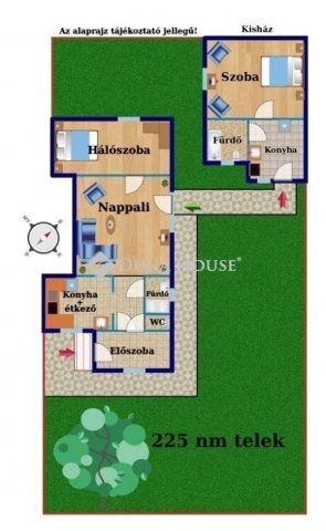 Eladó családi ház, Budapesten, XIX. kerületben 66.9 M Ft