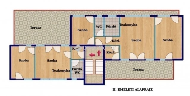 Eladó téglalakás, Budapesten, II. kerületben 79.9 M Ft, 2 szobás