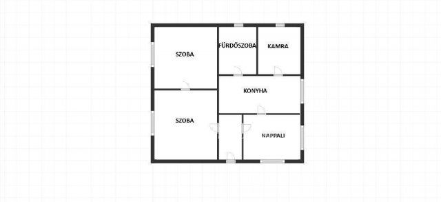 Eladó családi ház, Felgyőn 21 M Ft, 2+1 szobás