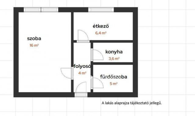 Eladó panellakás, Cegléden 36.5 M Ft, 1+1 szobás