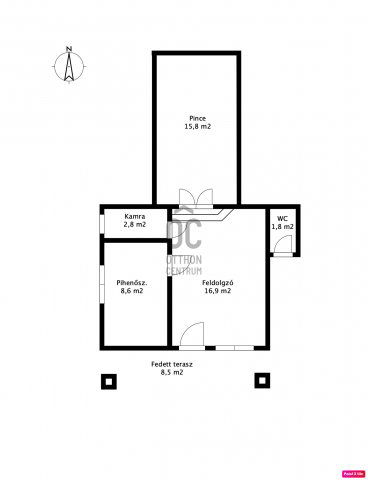 Eladó családi ház, Szekszárdon 13.7 M Ft, 1 szobás