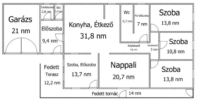 Eladó családi ház, Egeralján 58.9 M Ft, 3+1 szobás
