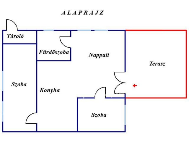 Eladó nyaraló, Hajdúnánáson 23.5 M Ft, 1+2 szobás