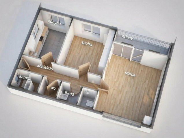 Eladó téglalakás, Salgótarjánban 12.5 M Ft, 2 szobás