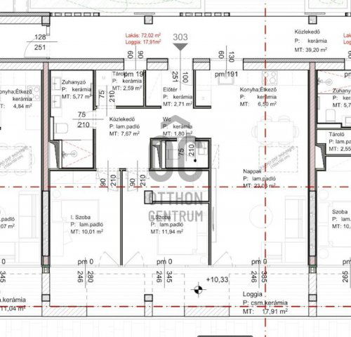 Eladó téglalakás, Debrecenben 113.557 M Ft, 3 szobás