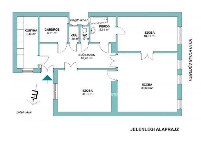 Eladó téglalakás, Budapesten, XIII. kerületben 147 M Ft