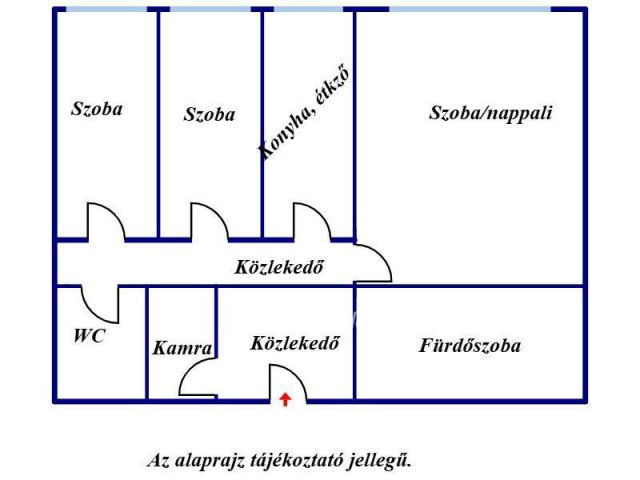 Kiadó téglalakás, albérlet, Nyíregyházán 200 E Ft / hó
