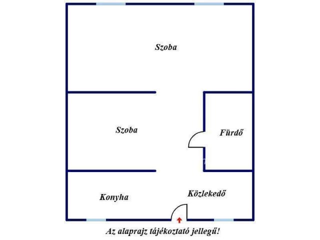 Eladó téglalakás, Szegeden 48.99 M Ft, 2 szobás