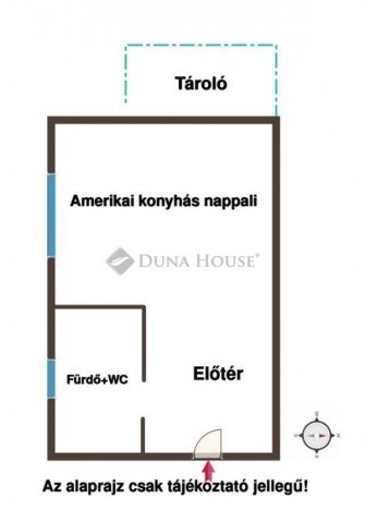 Eladó nyaraló, Ráckevén 17 M Ft, 1 szobás