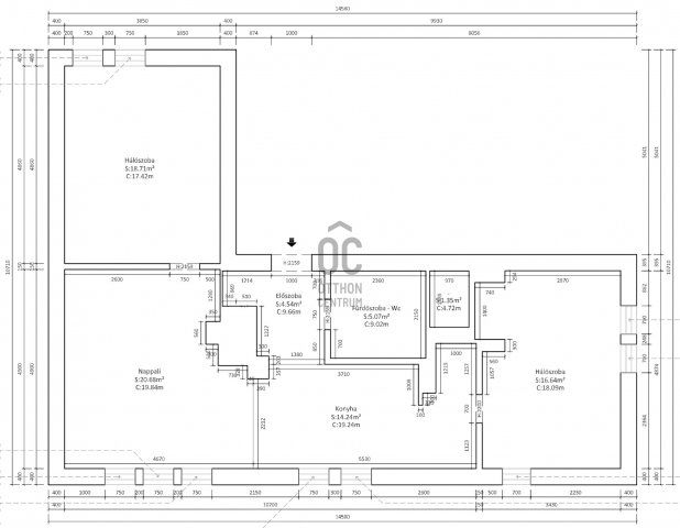 Eladó téglalakás, Budapesten, XIV. kerületben 85 M Ft, 3 szobás