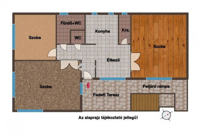 Eladó családi ház, Üllőn 89.9 M Ft, 3 szobás