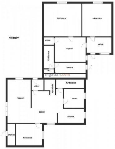 Eladó családi ház, Cseszneken 120 M Ft, 7+3 szobás