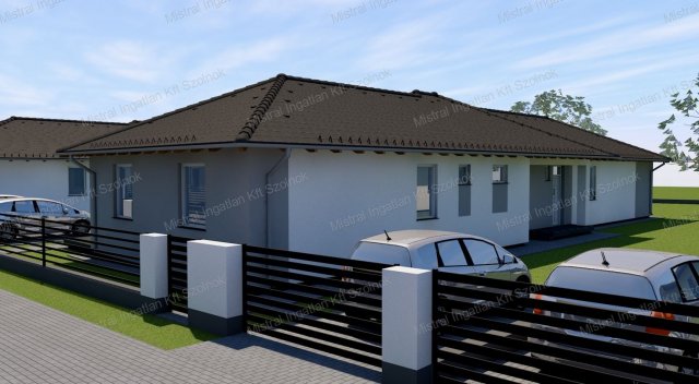 Eladó ikerház, Újszászon 69.999 M Ft, 3 szobás