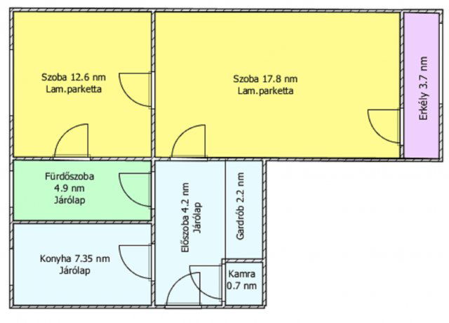 Kiadó téglalakás, albérlet, Salgótarjánban 130 E Ft / hó