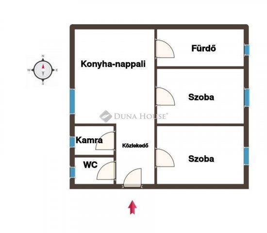 Kiadó téglalakás, albérlet, Pécsett 230 E Ft / hó, 3 szobás