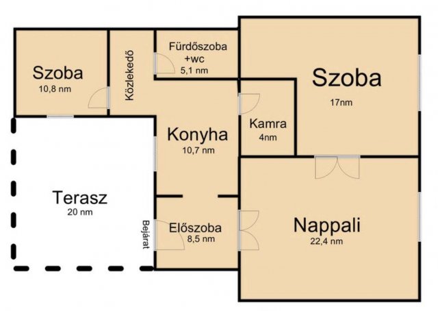 Eladó téglalakás, Budapesten, XIX. kerületben 79.99 M Ft