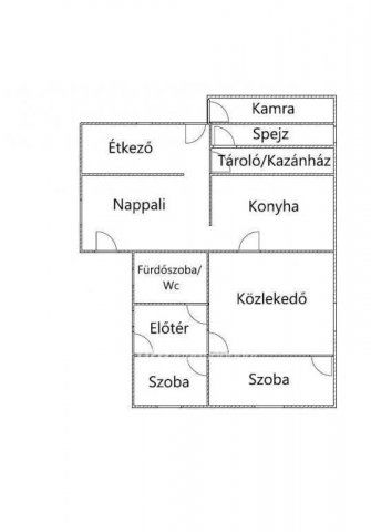 Eladó családi ház, Törtelen 39 M Ft, 1+1 szobás