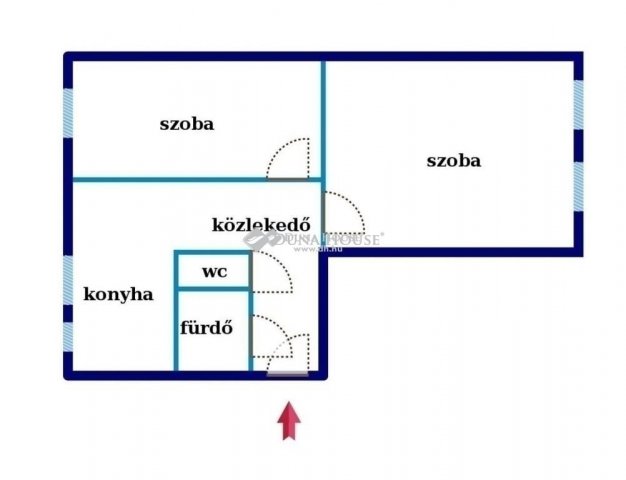 Eladó panellakás, Kecskeméten 47.49 M Ft, 2 szobás