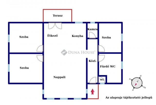 Eladó családi ház, Ráckevén 82.9 M Ft, 4 szobás