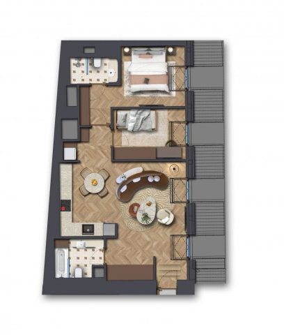 Eladó téglalakás, Budapesten, VII. kerületben, Dohány utcában