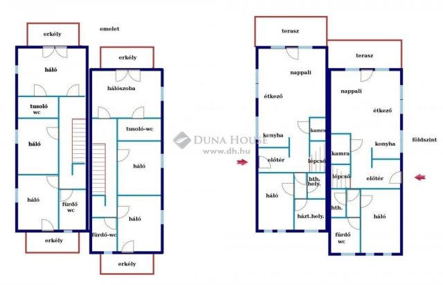 Eladó ikerház, Budapesten, XVI. kerületben 179.9 M Ft, 5 szobás