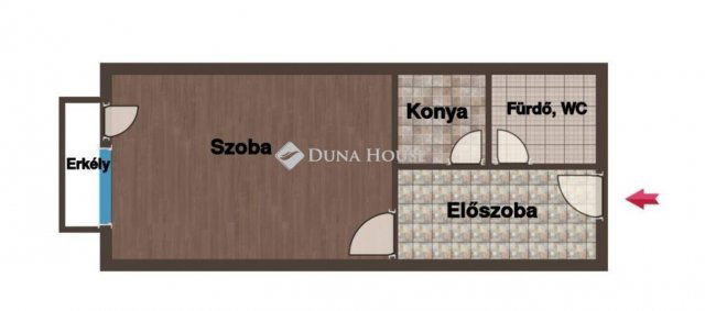 Eladó panellakás, Budapesten, XXI. kerületben 40.9 M Ft, 1 szobás