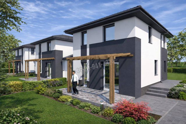 Eladó ikerház, Taksonyon 104.9 M Ft, 4 szobás