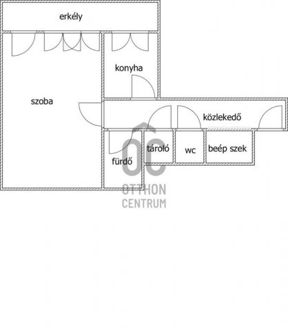 Eladó téglalakás, Cegléden 34.9 M Ft, 1 szobás