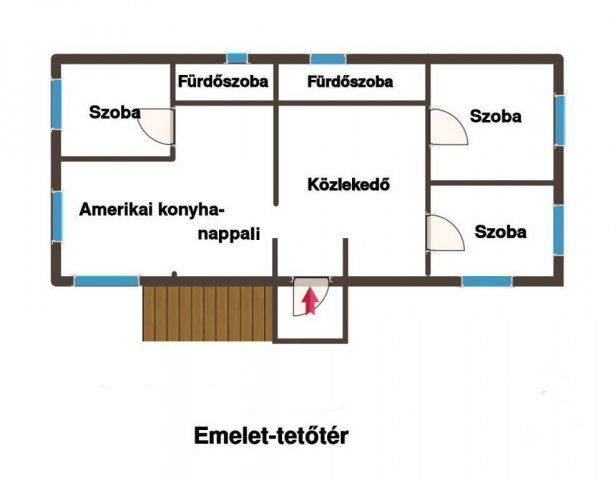Eladó családi ház, Vecsésen 73.5 M Ft, 7 szobás