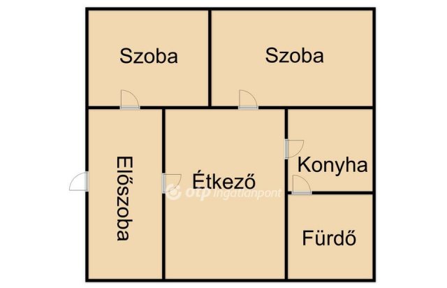 Eladó családi ház, Újfehértón 37 M Ft, 2 szobás