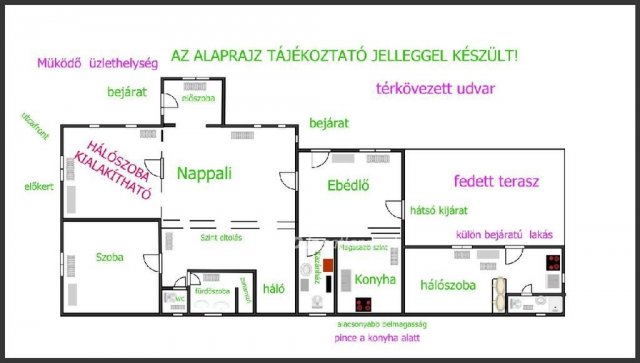 Eladó családi ház, Derecskén 89.9 M Ft, 3 szobás