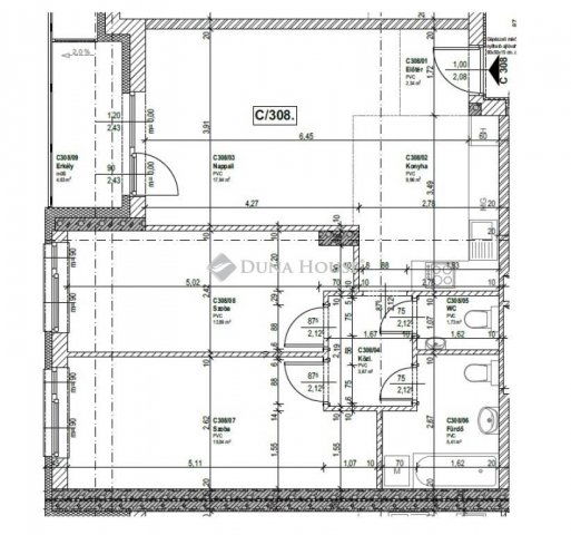 Eladó téglalakás, Budapesten, XIII. kerületben 110.825 M Ft