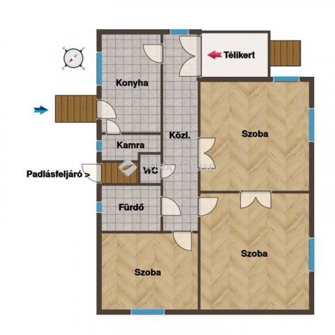 Eladó családi ház, XVII. kerületben, Árpád fejedelem utcában